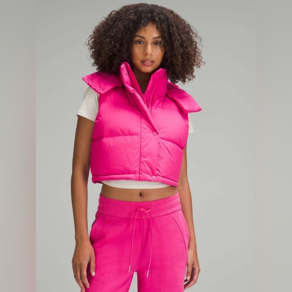 Lululemon Wunder Puff Super-Cropped Vest RARE, Size 4 - Picture 1 of 13